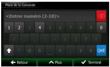 CLARION NX702E - L'accepter, touchez - 6
