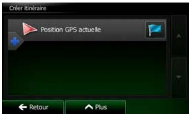 CLARION NX702E - Déterminer un nouveau point de départ de l'itinéraire - 4