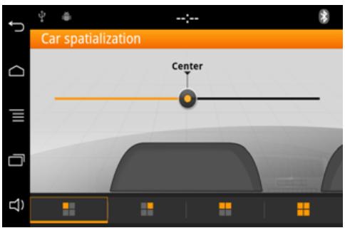PARROT ASTEROID SMART FR - Utiliser la fonction Car spatialization - 1
