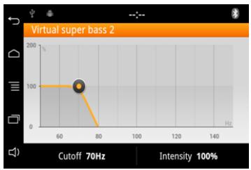 PARROT ASTEROID SMART FR - Utilser l'effet Virtual Super Bass 2 - 1