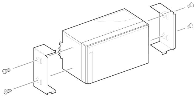PARROT ASTEROID SMART FR - Installation avec les vis latérales - 1