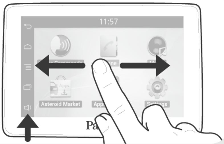 PARROT ASTEROID TABLET - Écran d'accueil - 1