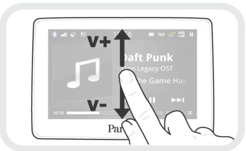 PARROT ASTEROID TABLET FR - Utiliser les commandes sur écran - 2