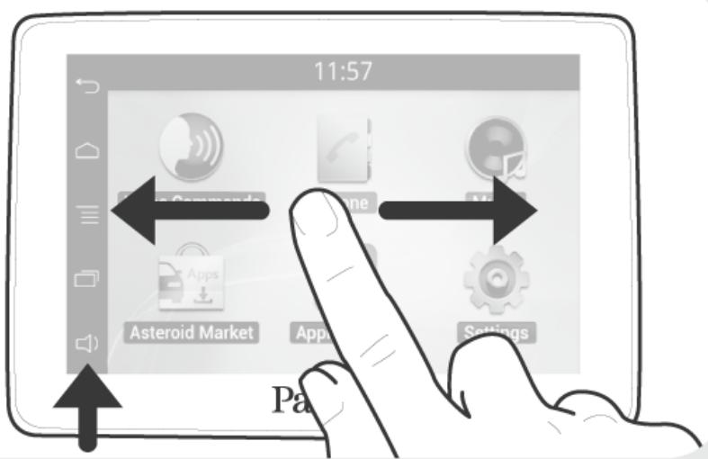 PARROT ASTEROID TABLET FR - Ecran d'accueil - 1