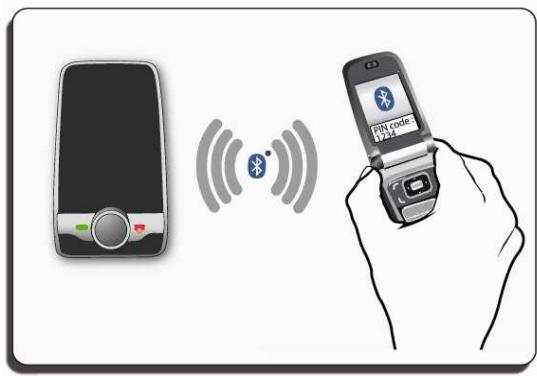 PARROT MINIKIT CHIC - Jumeler et connecter un téléphone / PDA par Bluetooth - 1