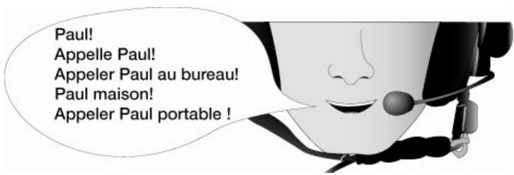 PARROT MINIKIT CHIC - Emettre un appel par reconnaissance vocale - 3
