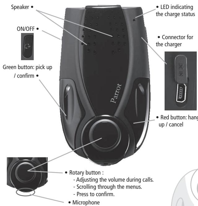 PARROT MINIKIT - Description of the Parrot MINIKIT - 1