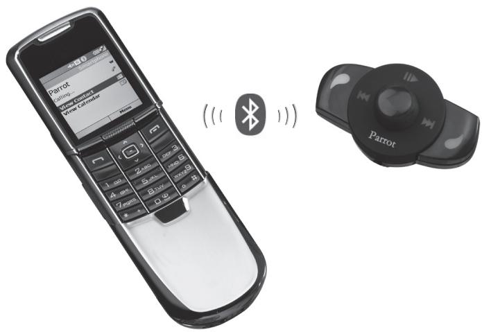 PARROT MUSICKIT MK6000 - EMPARELHAMENTO DO SEU TELEFONE COM O PARROT MK6000 - 1