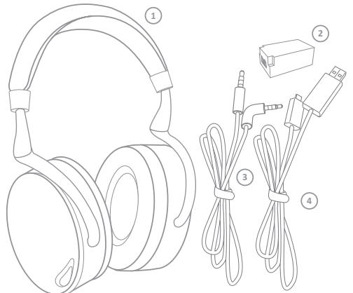 PARROT ZIK - Contenu de l'emballage - 1