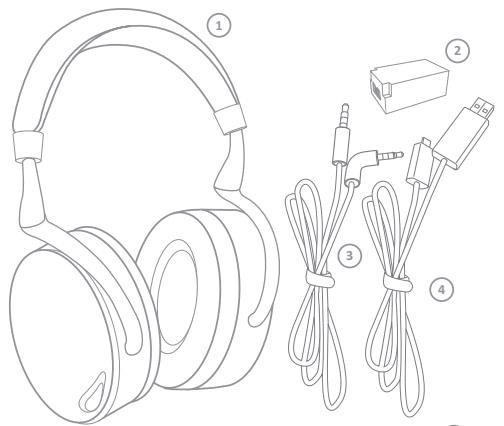 PARROT ZIK - Contedio del embalaje - 1