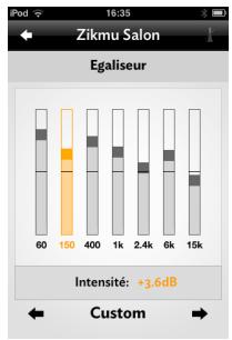 PARROT ZIKMU SOLO - Utiliser l'égaliseur - 1