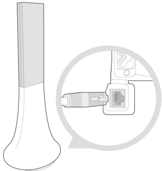 PARROT ZIKMU SOLO - Connexion avec cable RJ45 - 1