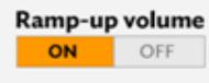 PARROT ZIKMU SOLO - Utiliser l'option volume progressif - 1
