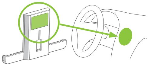 COYOTE NAV+ - Sur une surface verticale: - 1