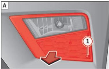 SEAT ATECA - Ampoule du phare antibrouillard* - 1