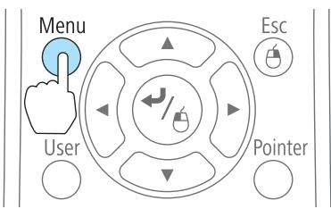 EPSON EB 1761W - Correction manuelle - Quick Corner - - 1