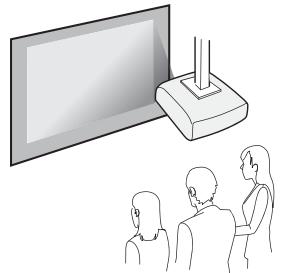EPSON EB 1761W - Méthodes d'installation - 2