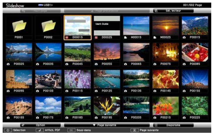 EPSON EB 1761W - Projection de fichiers PDF (EB-1776W/EB-1771W/EB-1761W uniqueness) - 1