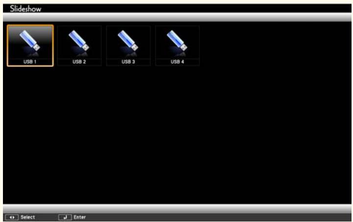 EPSON EB 1761W - Méthodes d'utilisation d'un Diaporama - 2