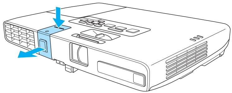 EPSON EB 1761W - Installation de l'unité réseau sans fil - 1