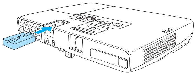 EPSON EB 1761W - Installation de l'unité réseau sans fil - 2