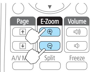EPSON EB 1761W - Démarrez la fonction E-Zoom. - 4