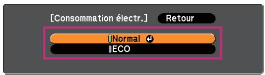 EPSON EB 1761W - Modifiez les réglages. - 4