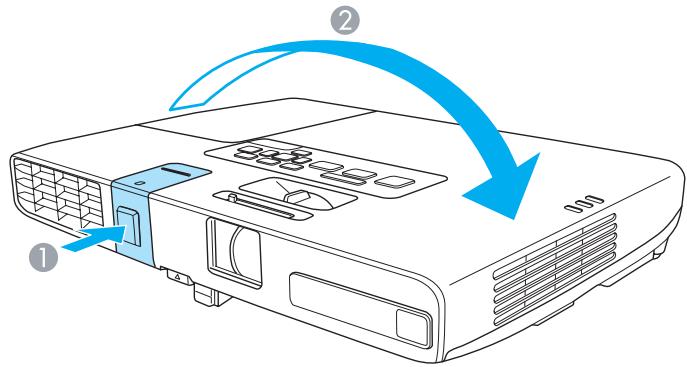 EPSON EB 1761W - Installation de l'unité réseau sans fil - 3