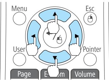 EPSON EB 1761W - Démarrez la fonction E-Zoom. - 2