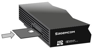 SAGEMCOM DS81 HD TNTSAT - Première installation - 1