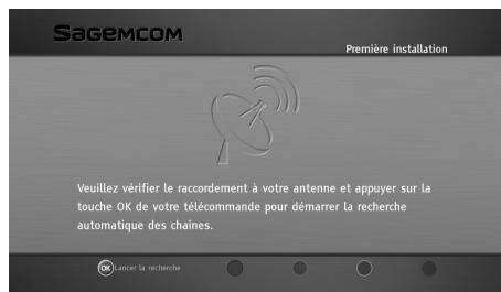 SAGEMCOM PACK BPRSI88-250 HD TNTSAT - Première installation - 2