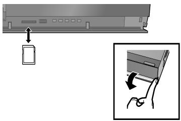 SAGEMCOM PACK BPRSI88-250 HD TNTSAT - Utiliser une carte mémoire SD - 1