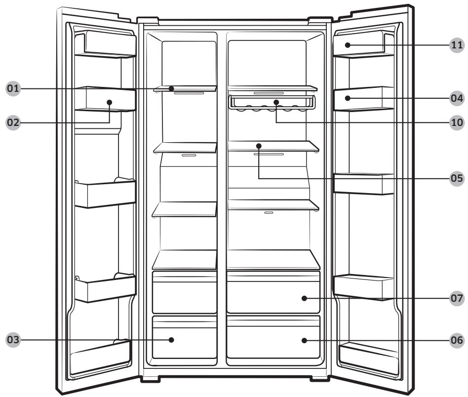 SAMSUNG RS67N8210S9 - Modèles normaux - 1