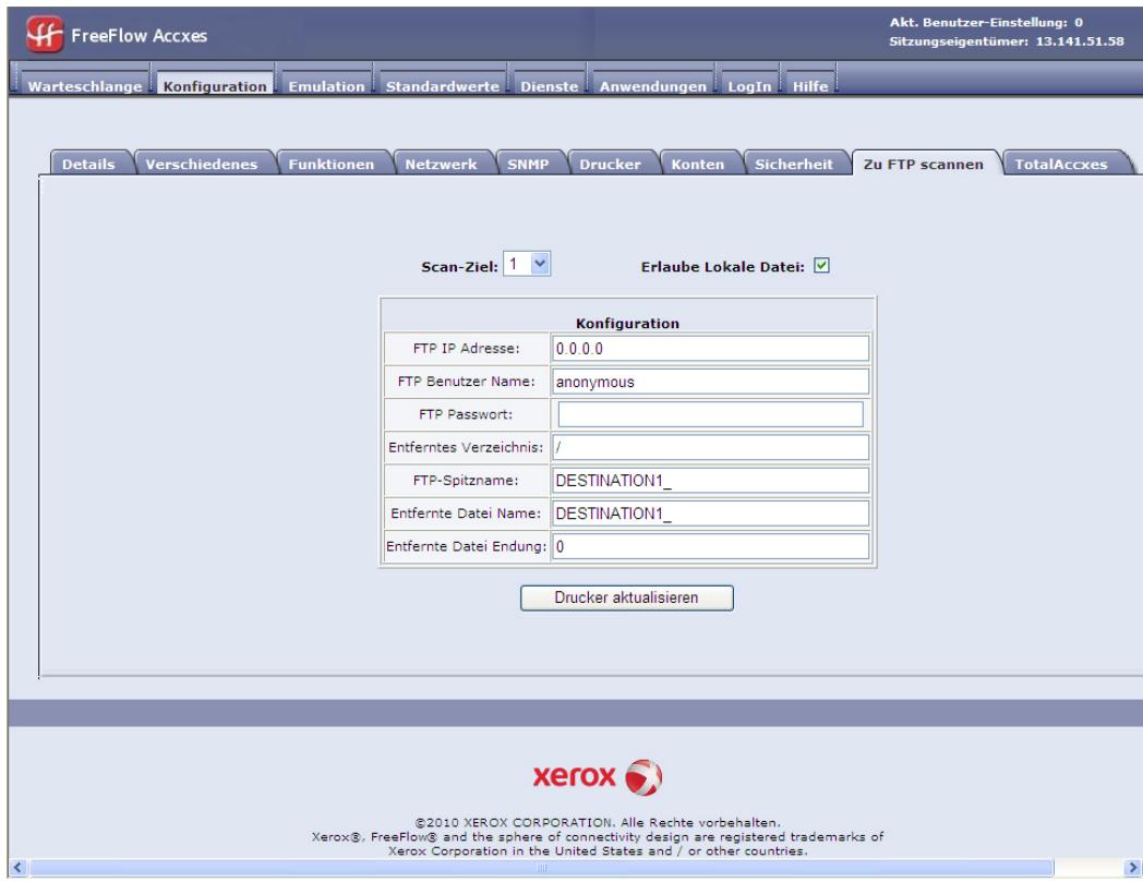 XEROX 6604 6605 - Remote-Dateibenennung - 1