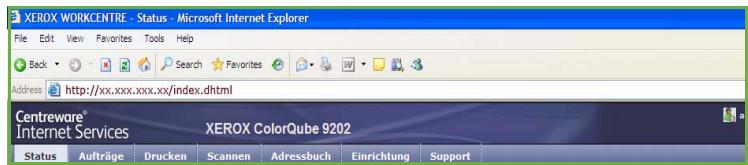 XEROX COLORQUBE 9201 9202 9203 - Verwenden von Scanausgabe: Mailbox - 5