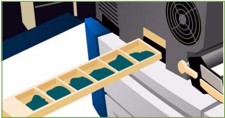 XEROX COLORQUBE 9201 9202 9203 - Leeren des Tintenabfallbehälters - 1