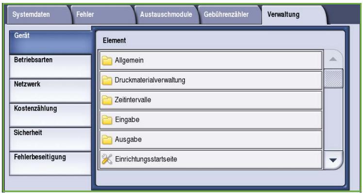 XEROX COLORQUBE 9201 9202 9203 - Verwaltung - 1