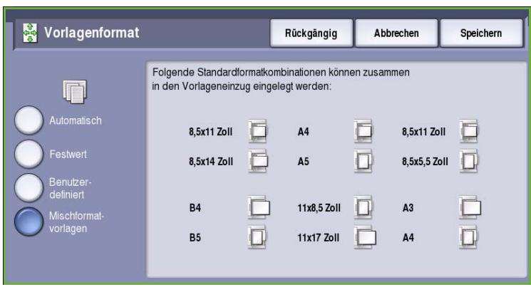 XEROX COLORQUBE 9201 9202 9203 - Vorlagenformat - 4