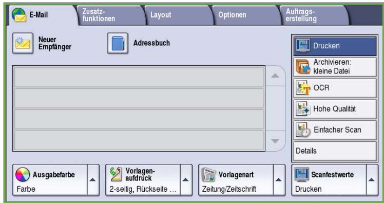 XEROX COLORQUBE 9201 9202 9203 - Scanfestwerte - 1