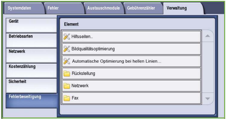 XEROX COLORQUBE 9201 9202 9203 - Probleme bei der Bildqualität - 1