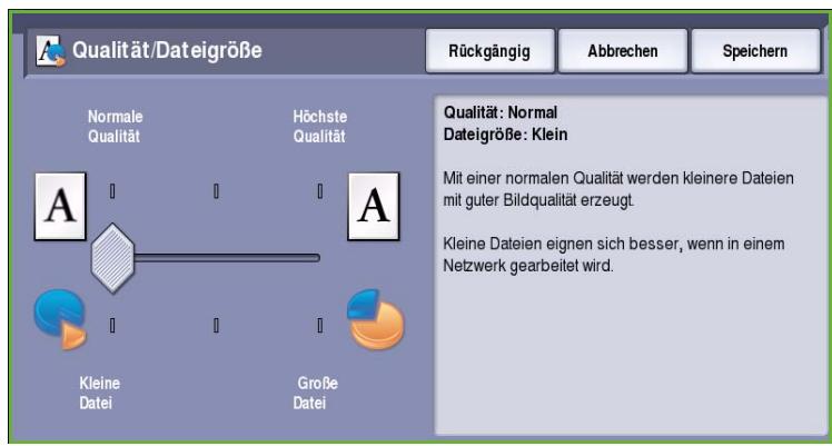 XEROX COLORQUBE 9201 9202 9203 - Qualität/Dateigröße - 1