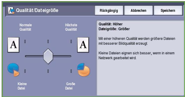 XEROX COLORQUBE 9201 9202 9203 - Qualität/Dateigröße - 1