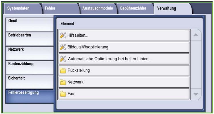 XEROX COLORQUBE 9201 9202 9203 - Fehlerbeseitigung - 1