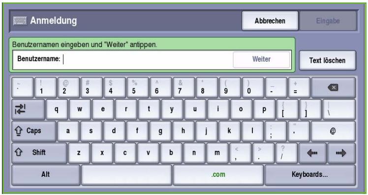 XEROX COLORQUBE 9201 9202 9203 - Anmelden/Abmelden - 2