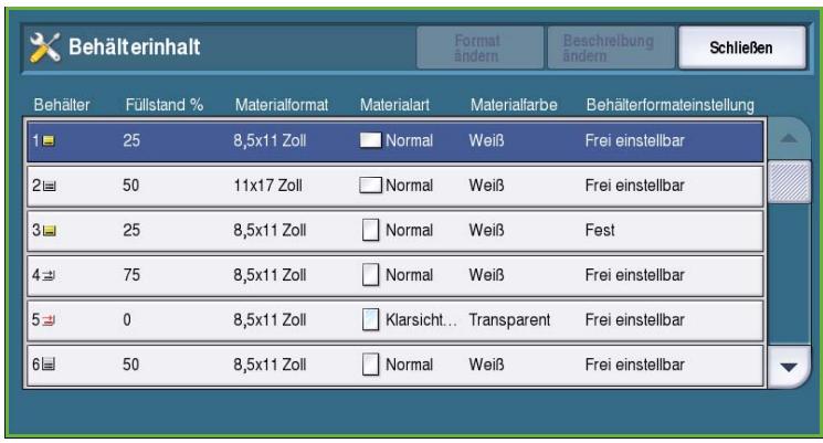 XEROX COLORQUBE 9201 9202 9203 - Behalterinhalt - 1