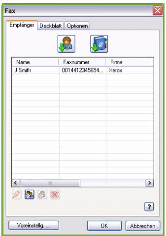 XEROX COLORQUBE 9201 9202 9203 - Faxübermittlung vom PC aus - 2