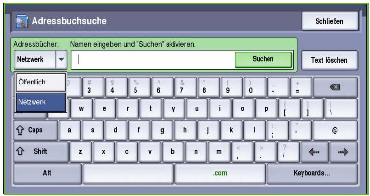 XEROX COLORQUBE 9201 9202 9203 - Adressbuch - 2