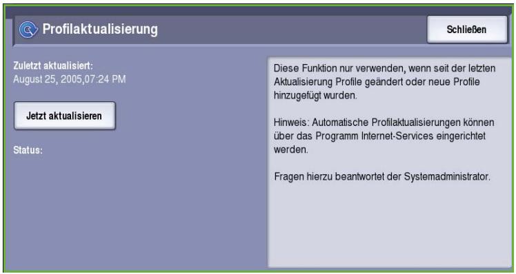 XEROX COLORQUBE 9201 9202 9203 - Profilaktualisierung - 1