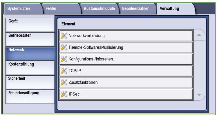 XEROX COLORQUBE 9201 9202 9203 - Netzwerkverbindung - 1