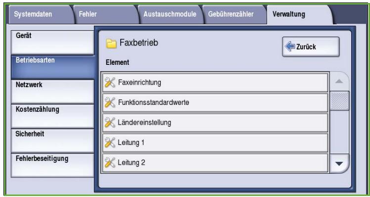 XEROX COLORQUBE 9201 9202 9203 - Faxbetrieb - 1